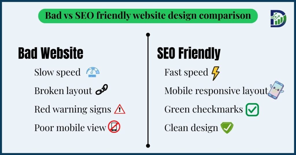 website design mistakes that hurt SEO and how to fix them