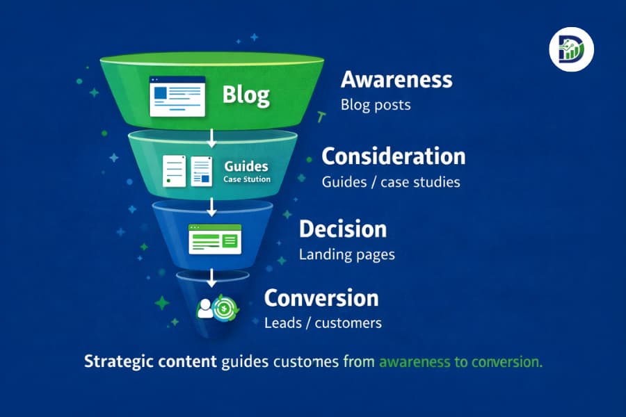 Content Funnel Diagram
