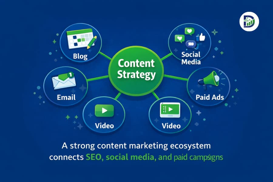 Content Marketing Ecosystem Diagram